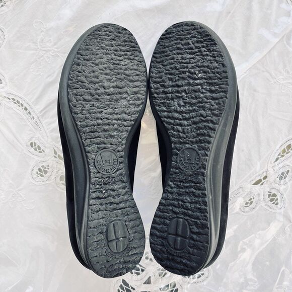 Mephisto Women’s Air-Jet Black Suede Leather Slip On Comfort Shoes US 8.5 /EU 39 - Picture 12 of 12